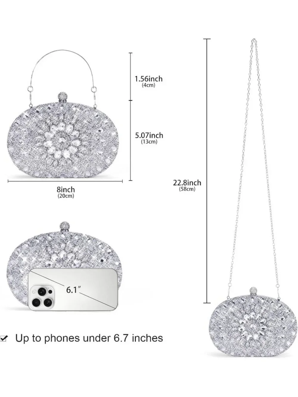 N/A elegant rhinestone